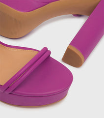 Laura Pink Platform Sandal